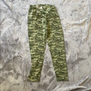 Old Navy Green Camouflage Joggers